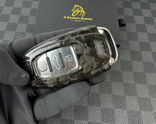 Load image into Gallery viewer, R8 Edition Premium Forged Carbon Fiber Key Fob Cover For Audi R8 Old model Exclusive Made