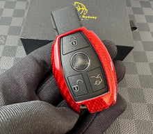Load image into Gallery viewer, AMG GTC Premium Genuine Carbon Fiber Key Fob Cover Pack For Mercedes AMG GTC C190 Models Exclusive Made