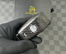 Load image into Gallery viewer, Luxury Genuine Carbon Fiber Key Cover Case For Mercedes AMG Model A C E CLA GLC GLE GLS Class Custom Made Limited Edition