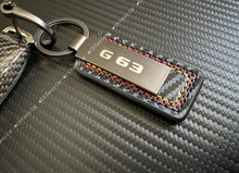 Load image into Gallery viewer, G63 Premium Genuine Carbon Fiber Key Fob Cover Case Fit For Mercedes G63 Custom Made Exclusive Gift