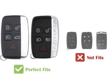 Load image into Gallery viewer, Premium Carbon Fiber Key Fob Cover Case For Land Rover Range Rover Discovery Evoque Velar Exclusive Made