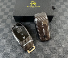 Load image into Gallery viewer, Premium Genuine Carbon Fiber Key Fob Cover Case For Mercedes V167 GLE400d X167 GLS400d Exclusive Made