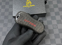 Load image into Gallery viewer, Luxury Carbon Fiber Key Fob Cover Case Fit For Porsche GT3RS Car Key Fob Exclusive Edition