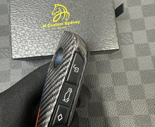 Load image into Gallery viewer, Premium Carbon Fiber Key Fob Cover Case Fit For BMW New X5 X6 X7 LCI M60i New Generation Key Exclusive Made