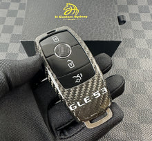 Load image into Gallery viewer, Premium Genuine Carbon Fiber Key Cover Case For Mercedes AMG GLE53 V167 C167 Custom Made