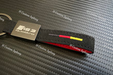 Load image into Gallery viewer, S3 RS3 Premium Alcantara Leather Keychain Key Fob Cover Case For Audi 8Y New S3 RS3 Custom Made Exclusive Gift