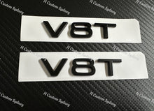 Load image into Gallery viewer, SQ7 Matte Black Full Badges Set For Audi SQ7 4M 2016-2023 Exclusive Pack