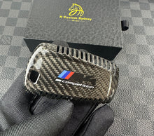 Load image into Gallery viewer, Premium Genuine Carbon Fiber Key Fob Cover For BMW M3 M4 M4 Competition Old Model Custom Made Exclusive Gift