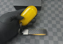Load image into Gallery viewer, Luxury Carbon Fiber Key Fob Cover Case For Mercedes Maybach Brabus Exclusive Gold Edition