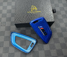 Load image into Gallery viewer, Premium Fiber Key Fob Cover For BMW M3 M4 M5 M8 X3M X4M X5M X6M Competition Exclusive Pack