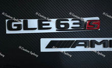Load image into Gallery viewer, Matte Black GLE63S Full Badges Package For Mercedes GLE63S W166 2016-2019 Exclusive Pack