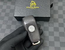 Load image into Gallery viewer, C63S Genuine Carbon Fiber Key Fob Cover Keyring Pack For Mercedes W205 C63S AMG 2019-2023 Model Custom Made Exclusive Edition