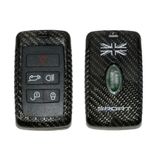 Load image into Gallery viewer, Range Rover Sport Premium Carbon Fiber Key Fob Cover Set For Land Rover Range Rover Sport Exclusive Made