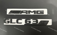 Load image into Gallery viewer, GLC63S Matte Black Badges Package For Mercedes GLC63S X253 C253 2019-2023 Exclusive Night Edition Pack