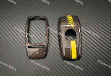 Load image into Gallery viewer, Genuine Carbon Fiber Key Cover Case FOB For Mercedes AMG C63S E63s GLE63S GLS63 G63 GT63S Custom Made