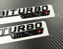 Load image into Gallery viewer, GT63S Gloss Black Full Black Badges Package For Mercedes AMG GT63S X290 Exclusive Night Edition Pack