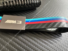 Load image into Gallery viewer, Genuine Carbon Fiber Keyring Key Fob Cover For BMW M2 M3 M3 CS M4 M4 CS M2 M3 M4 Competition Custom Made Exclusive Gift