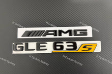 Load image into Gallery viewer, GLE63S Gloss Black Badges Emblems Package For Mercedes GLE63S V167 C167 2024+ Exclusive Edition One Pack