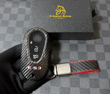 Load image into Gallery viewer, Premium Carbon Fiber Key Fob Cover Pack for Mercedes AMG E53 W214 Exclusive Edition