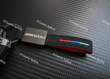 Load image into Gallery viewer, M50d Premium Keyring Alcantara leather For BMW X5 X6 X7 M50d Models