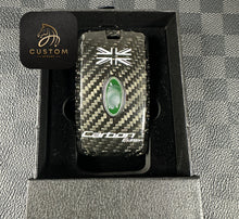 Load image into Gallery viewer, Carbon Edition Premium Carbon Fiber Key Fob Cover Set For Land Rover Range Rover Defender Discovery Evoque Velar Exclusive Made