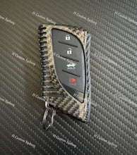 Load image into Gallery viewer, LX600 Genuine Carbon Fiber Keyring Key Fob Cover For Lexus LX600 Model Custom Made Exclusive Gift