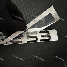 Load image into Gallery viewer, Gloss Black EQE53 Badges Package For Mercedes EQE53 V295 X294 Exclusive Pack