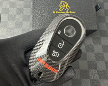 Load image into Gallery viewer, Brabus Style Luxury Carbon Fiber Key Fob Cover Case For Mercedes AMG New C E GLC S EQ Class W206 X254 W223 C236 W214 X290 Exclusive Made