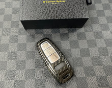 Load image into Gallery viewer, RSQ8 Genuine Carbon Fiber Key Cover Keyring Package for Audi RSQ8 Exclusive Made
