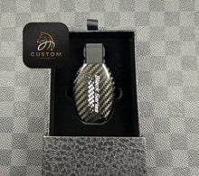 Load image into Gallery viewer, Black Series Premium Genuine Carbon Fiber Key Fob Cover Pack For Mercedes AMG Models Exclusive Made