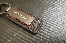 Load image into Gallery viewer, GLC63S Premium Genuine Carbon Fiber Key Fob Cover Case Fit For Mercedes GLC63s Custom Made Exclusive Gift