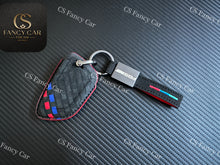 Load image into Gallery viewer, Premium Alcantara leather Key Cover Case For BMW X5 X6 X7 M50d Model Exclusive Made Gift