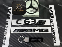 Load image into Gallery viewer, Gloss Black C63S Full Badges Package For W205 C205 S205 A205 Exclusive Night Edition 2019-2023 Models