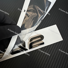 Load image into Gallery viewer, Gloss Black SQ2 Badges Pack For Audi SQ2 GA 2021-2024 Model
