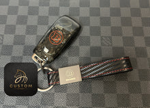 Load image into Gallery viewer, Brabus Style Premium Genuine Forged Carbon Fiber Key Cover Case FOB For Mercedes AMG Model A45s CLA45s C63s E63S GLB35 GLC63S GLE63s C43 E53 G63 Exclusive Made