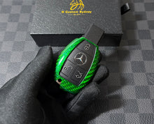 Load image into Gallery viewer, Luxury Carbon Fiber Key Fob Cover Case Fit For Mercedes AMG GTR Exclusive Edition