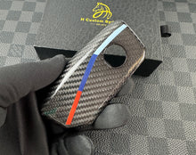 Load image into Gallery viewer, Luxury Carbon Fiber Key Fob Cover Case Fit For BMW New M5 G90 G99 New Generation Key Exclusive Made