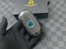 Load image into Gallery viewer, Premium Carbon Fiber Key Fob Cover Case For Mercedes AMG New C E GLC S EQ Class W206 X254 W223 C236 W214 X290 Exclusive Tiffany Blue Edition