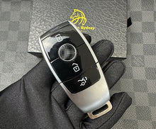 Load image into Gallery viewer, Luxury Carbon Fiber Key Cover Case For Mercedes AMG Model A C E CLA GLC GLE GLS Class Custom Made Limited Edition