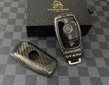 Load image into Gallery viewer, GT63S Genuine Carbon Fiber Key Fob Cover For Mercedes AMG GT63s Custom Gift