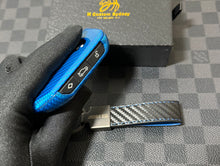 Load image into Gallery viewer, Luxury Carbon Fiber Key Fob Cover Case Fit For BMW New M5 G90 G99 New Generation Key Exclusive Made