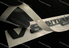 Load image into Gallery viewer, Gloss Black Full Badges Package For Mercedes AMG GTS C190 ONLY Exclusive Pack