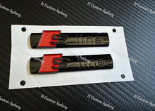 Load image into Gallery viewer, Gloss Black Q2 Badges Package For Audi Q2 35TFSI 40TFSI Exclusive Pack