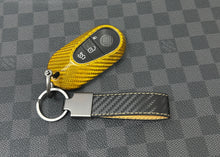 Load image into Gallery viewer, Luxury Carbon Fiber Key Fob Cover Case For Mercedes Maybach Brabus Exclusive Gold Edition