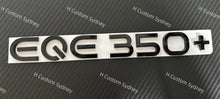Load image into Gallery viewer, Gloss Black EQE350+ Badges Package For Mercedes EQE350 V295 X294 Exclusive Pack
