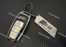 Load image into Gallery viewer, Gloss Full Black S6 Badges Package For Audi S6 C7 C8 Exclusive Night Edition Pack