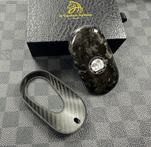 Load image into Gallery viewer, Premium Forged Carbon Fiber Key Fob Cover For Mercedes AMG C GLC E S EQ Class W206 X254 W223 Exclusive Made