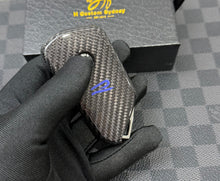 Load image into Gallery viewer, Premium Carbon Fiber Key Case Cover for Volkswagen Golf R MK8 Premium VW GTI Golf R Key Fob Cover Sport Style Car Key Protection Exclusive Edition