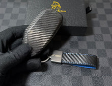 Load image into Gallery viewer, Premium Genuine Carbon Fiber Key Fob Cover Case For BMW XM New Generation Key Exclusive Made