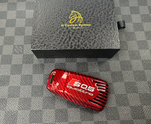 Load image into Gallery viewer, Premium Fiber Key Fob Cover For Audi SQ5 SQ7 RS4 RS5 S4 S5 TTS TTRS R8 Custom Made